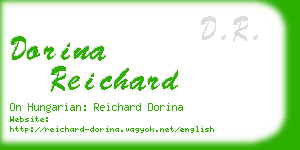 dorina reichard business card